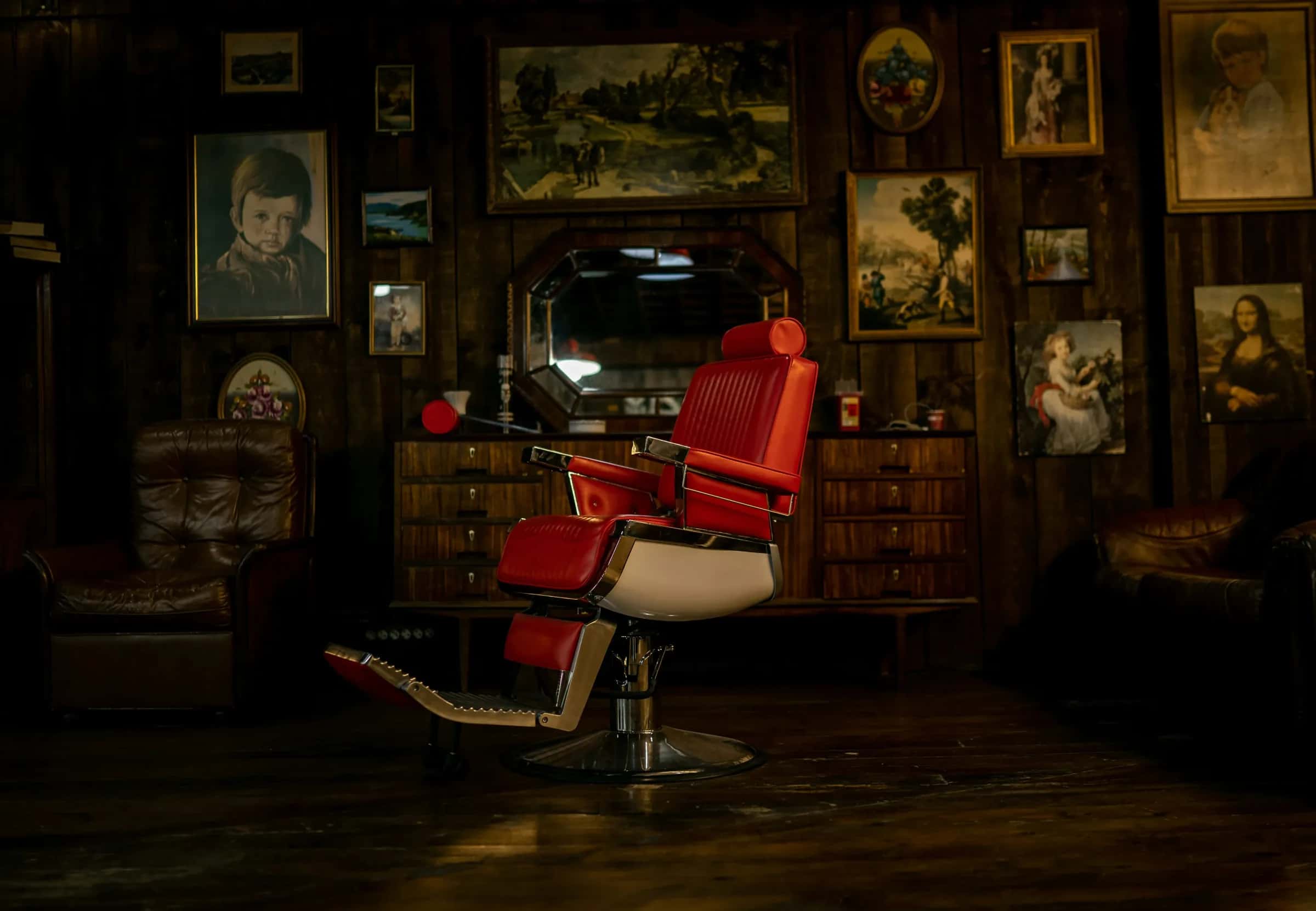 Inside Diamond Barbershop in Frisco, Texas